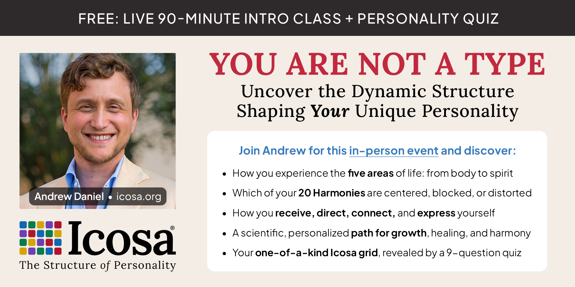 Introduction to Icosa: Discover the Structure Behind Your Personality